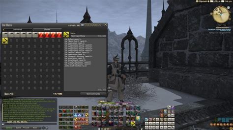 Final Fantasy XIV - Macro for Easy Ishgardian Restoration Level 80 ...