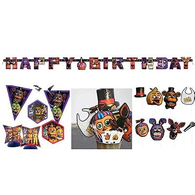 Five Nights At Freddys Party KIt- 2 Party banners, India | Ubuy
