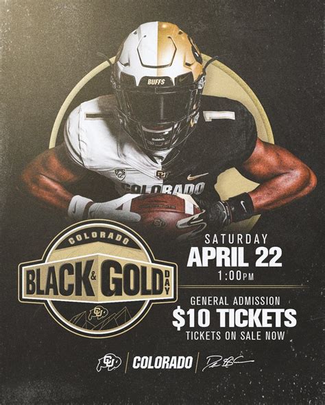Black and Gold Day - Colorado Buffaloes Spring Football Game, Folsom ...