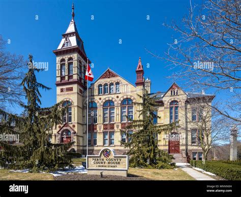 Perth County court house, Stratford, Ontario, Canada Stock Photo - Alamy