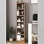 homeeasy Modern 4-Tier Wooden Bookshelf | Freestanding Storage Rack for ...