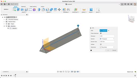 Image result for Fusion 360 Pipe Tutorial