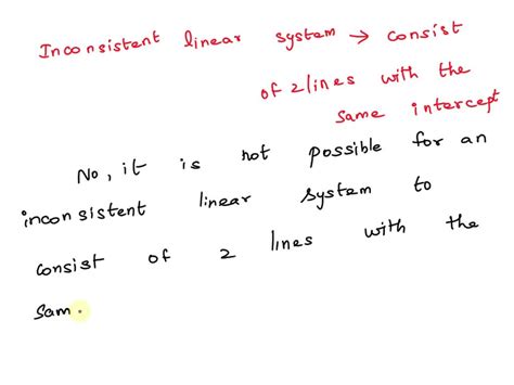 Image result for Inconsistent Linear System