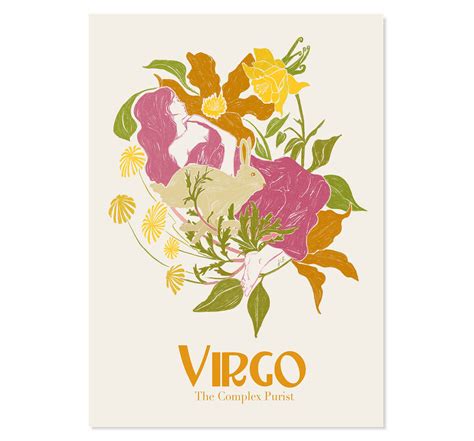 Virgo: The Complex Purist Art Print – Ikka Dukka Studio Private Limited.