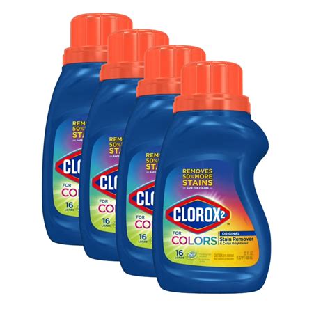 Clorox Color Safe Bleach (4 Pack) 88 oz - Walmart.com