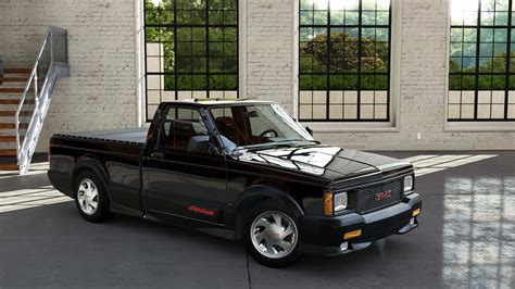 Download Powerful GMC Syclone Pickup Truck Wallpaper | Wallpapers.com