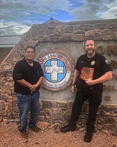 Tonto Apache officer named Officer of the Year | Crime Law Enforcement ...