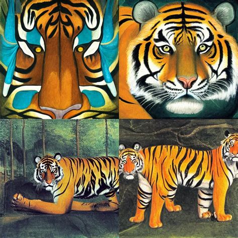 Tiger Tiger, burning bright, In the forests of the | Stable Diffusion ...