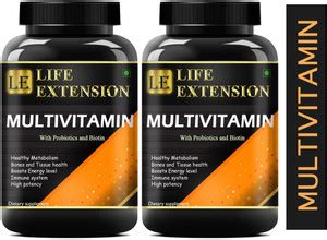 Life Extension The Real Vitamin | Multivitamins, Multiminerals (120 ...
