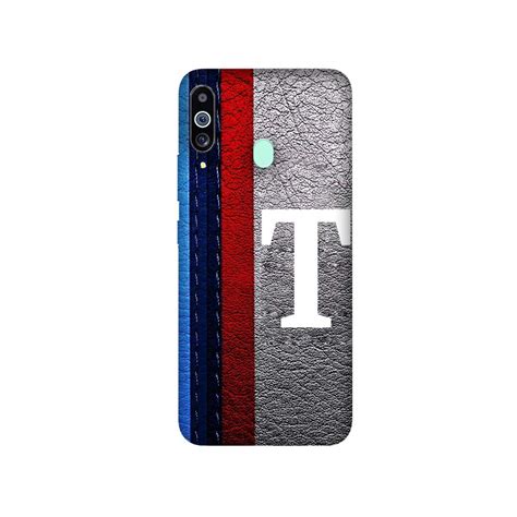 PIXRAS[T Alphabet Leather Texture] Designer Printed Soft Silicone Back ...