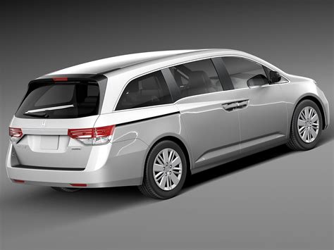 Honda Odyssey 2014 3D Model $129 - .3ds .c4d .fbx .lwo .max .obj - Free3D
