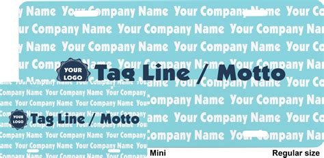 Promo Business Lcense Plate 的图像结果