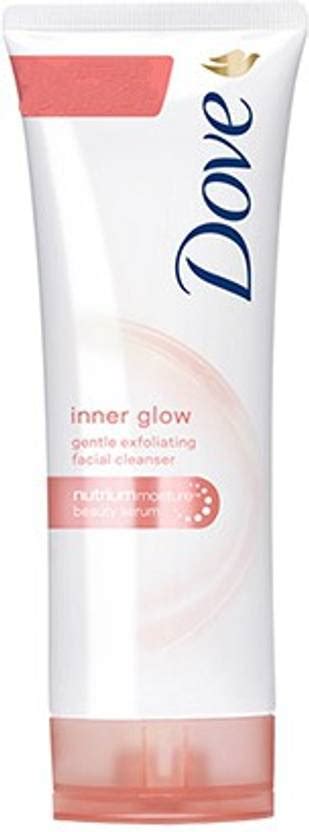 DOVE Inner Glow Gentle Exfoliating Face Wash Cleanser - Price in India ...