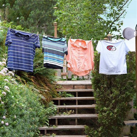 Buy JS HANGER Drying Natural Retractable Clothesline Outdoor Indoor ...