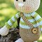 Image result for Knitted Long Bunny