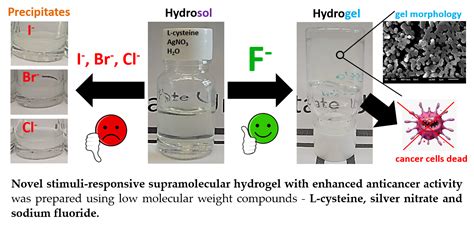 Fluoride-Ion-Responsive Sol–Gel Transition in an L-Cysteine/AgNO3 ...