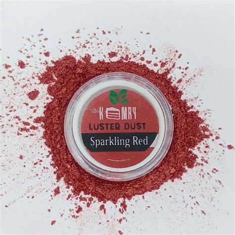 Kemry Luster Dust Sparkling Red 5gm – Bakeworld Retails Pvt Ltd