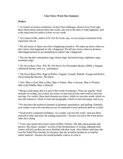 Image result for Review Notes Sample