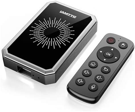 LAMTTO 4-in-1 Wireless CarPlay Android Auto Adapter with Google-Play ...