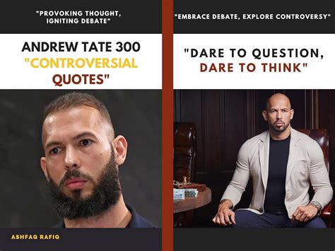 Andrew Tate 300 "Controversial Quotes" eBook : Rafiq, Ashfaq: Amazon.in ...