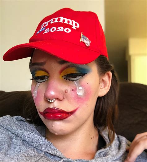 Sad clown Halloween makeup : r/makeupartists