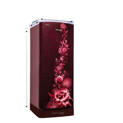 Shop Voltas Beko, A Tata Product 183 L 5 Star Direct Cool Single Door ...