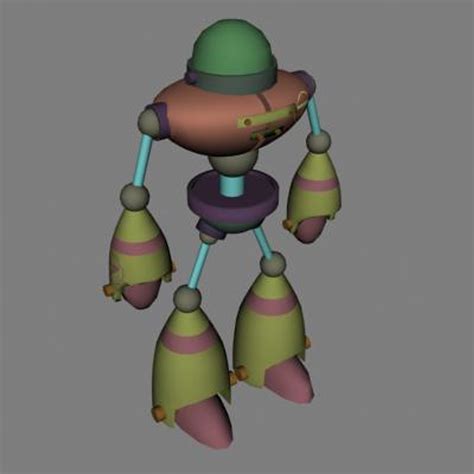 Walking Robot Model 的图像结果