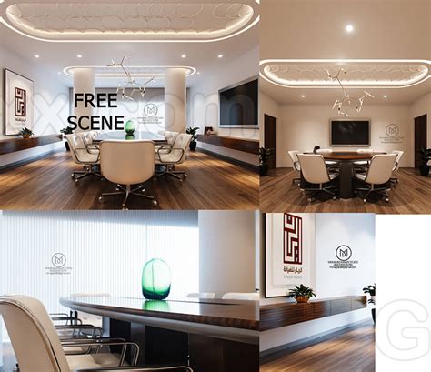 CGer.com - DESIGN FOR MEETING ROOM - 3d model - CGer资源网