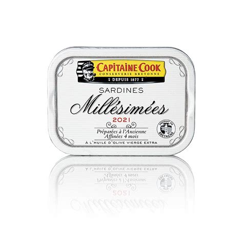 Sardines in olive oil, vintage 2021 from France, 115g, can | GOURMET ...