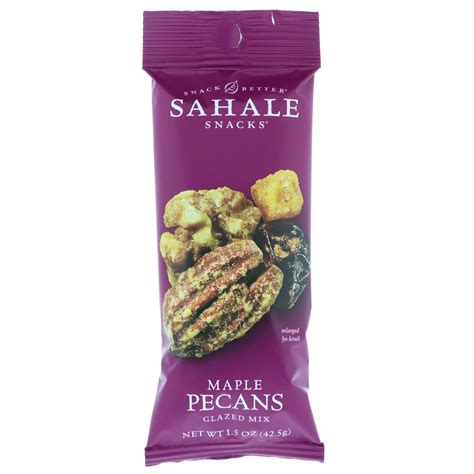 Sahale Snacks, Glazed Mix, Maple Pecans, 9 Packs, 1.5 oz (42.5 g) Each ...