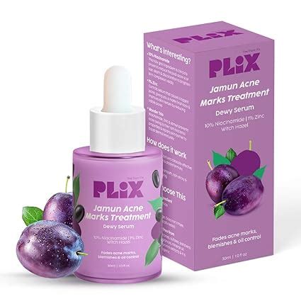 PLIX - THE PLANT FIX 10% Niacinamide Jamun Face Serum, 30ml (Pack Of 1 ...