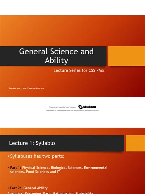 Image result for General Science Basic College Course