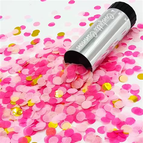 Buy 8 PCS Push Pop Confetti Poppers Cannons for Wedding Birthday ...