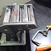 Buy Marcato Atlas Pasta Machine, Made in Italy, Chrome, Includes Pasta ...