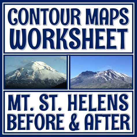 Topographic Map Worksheet 的图像结果