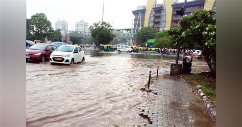 Silver Lining: Gurgaon's Residents Have Arranged Raincoats & Gumboots ...