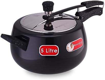 Buy Wonderchef Taurus Hard Anodized Inner Lid Pressure Cooker 5 litres ...