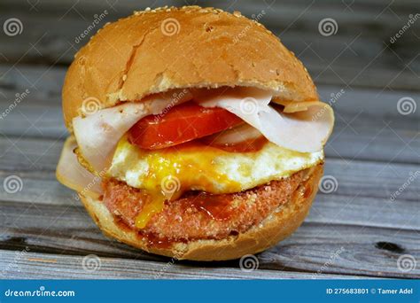 Fried Egg Sandwich Ketchup