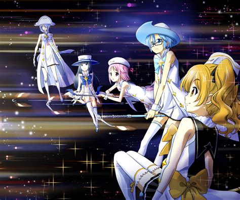 Download wallpaper girls, anime, Art, Art, anime, sorceress, Houkago in ...