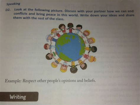 look at the picture how we can end conflicts and bring peace in the ...