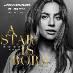 ALWAYS REMEMBER US THIS WAY Guitar Chords by Lady Gaga