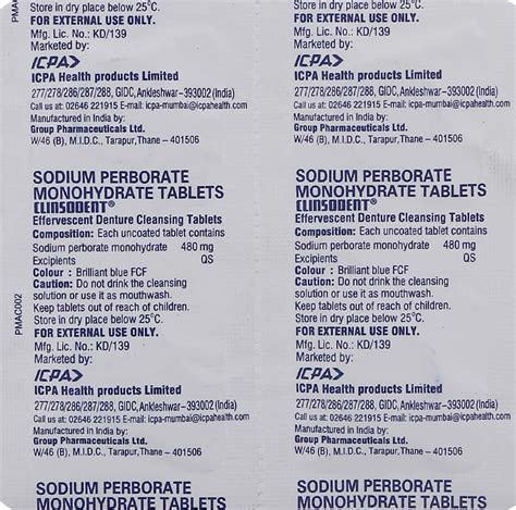 Buy CLINSODENT TABLET 4'S Online & Get Upto 60% OFF at PharmEasy