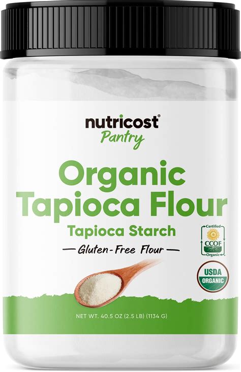 Amazon.com: Anthony's Organic Tapioca Flour Starch, 2.5 lb, Gluten Free ...