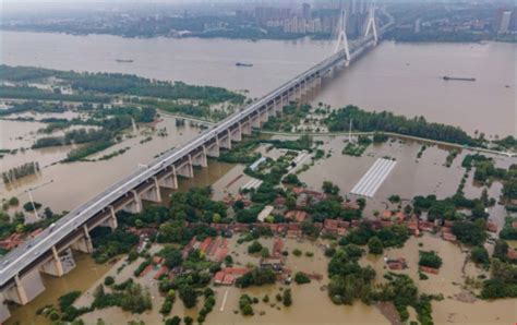 不只长江！这条大河洪水也来了 - 万维读者网