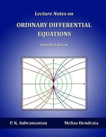 Buy Lecture Notes on Ordinary Differential Equations Book Online at Low ...