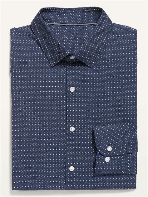 Navy Blue Dress Shirts For Men