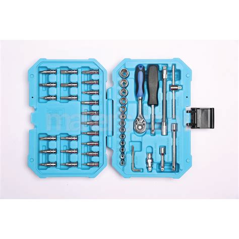 Taparia: SA 46 Socket set- 6.3mm Square Drive