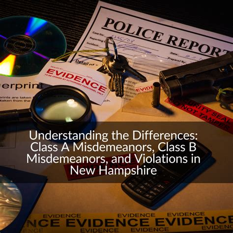Difference Between a Class A Misdemeanors and Class B Misdemeanors