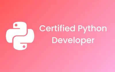Image result for Udemy Python Developer Certification