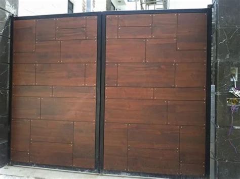 Image result for Walnut Cladding Color Gate Design